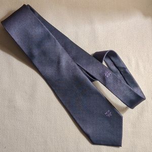 MCM tie in gray blue color